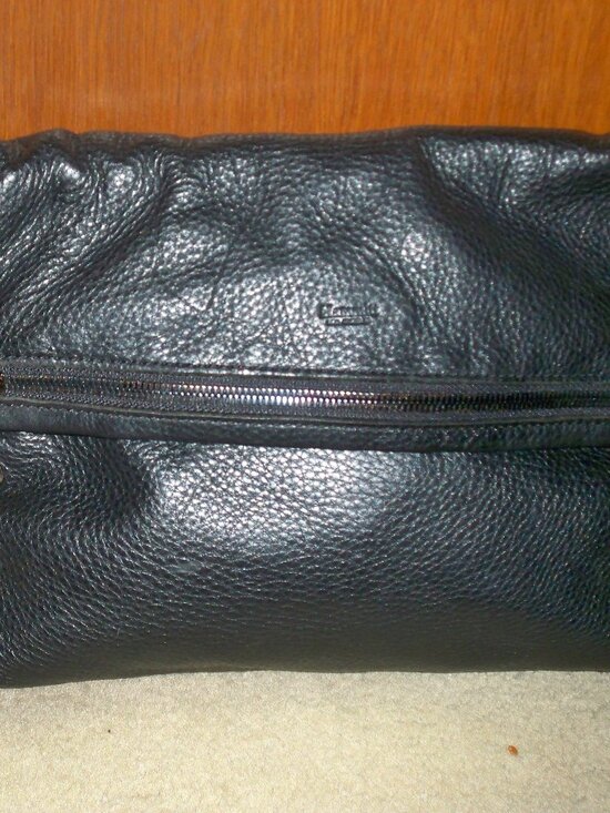 Hammitt Handbags - Hammitt VIP Large Black Leather Crossbody Gunmetal Hardware GUC, $475!!